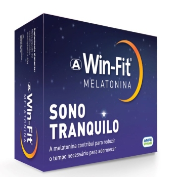 Win-Fit Melatonina 60 Comprimidos Mastigáveis
